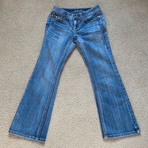 Boot leg jeans